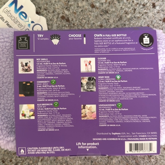 Sephora Favorites Deluxe Perfume Sampler with Certificate - Picture 5 of 9